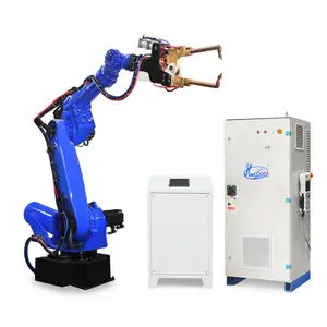 Hwashi 6 As Industriële Spot-Gun Lassen Robot, Professionele High Efficiency Industriële Nip Puntlassen Robot