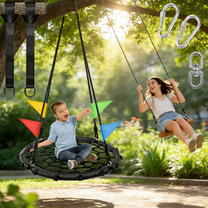 <span class=keywords><strong>Hamaca</strong></span> de Cuerda Plegable de Estilo Moderno para Exteriores, Tipo <span class=keywords><strong>Nido</strong></span> de Pájaro, para Niños, para Uso en Dormitorios - Product Image 4
