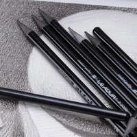Ensemble de crayons graphite sans bois de qualité professionnelle, série HB, grande taille, couleurs personnalisées, marque LEADUR
