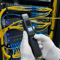 Compact Size Handheld Live Fiber Identifier Rechargeable Optical Fiber Detector Non-Intrusive Traffic Tester with USB-C Port