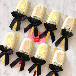 Venta caliente acrílico Cruz <span class=keywords><strong>bautizo</strong></span> para Baby shower Cupcake Topper <span class=keywords><strong>pastel</strong></span> decoración proveedor - Product Image 4