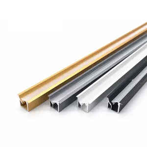 good quality led aluminum pmma profile led aluminum profile for 10mm glass shelves led strip light aluminum profile ceiling factory
