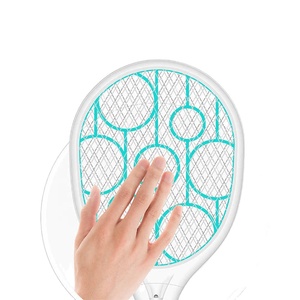 Nouvelle <span class=keywords><strong>raquette</strong></span> <span class=keywords><strong>électrique</strong></span> anti-moustiques pour la maison, tueur de moustiques, <span class=keywords><strong>raquette</strong></span> à insectes, tueur d'insectes, sans fil, alimenté par batterie, piège à moustiques - Product Image 2