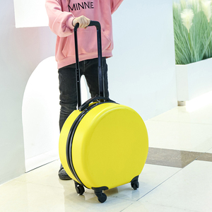 Fashion Design Round 18inch Customized Children <strong>Suitcase</strong> ABS PC <strong>Small</strong> <strong>Suitcases</strong> for School Children Carry on Luggage for Kids - Product Image 5
