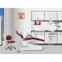 M007Z-N1 Matériel Dentaire Dentiste portable Fauteuil Dentaire avec La Lumière Opération Complète Fauteuil Dentaire Unité Électrique Machine Prix