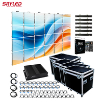 Pantalla LED de Alquiler para Escenarios de Conciertos, Interior/Exterior, IP65, P3.91 P4.8, 3x2m, Alto Rendimiento, Diseño Digital
