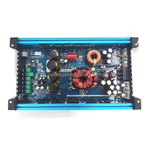 Amplificateur de <span class=keywords><strong>voiture</strong></span> monobloc classe D 12V Auto RMS Power avec Crossovers Amplificateur de subwoofer monocanal <span class=keywords><strong>ampli</strong></span> mono audio de <span class=keywords><strong>voiture</strong></span> - Product Image 4