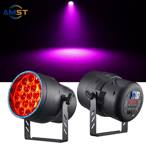 Lampu Par LED Zoom profesional 19x15W, RGBW 4in1 efek cuci DMX 512 DJ Bar KTV klub disko pernikahan - Product Image 2