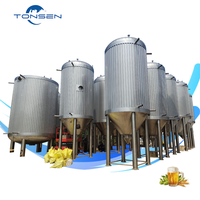 Cuve de fermentation commerciale en acier inoxydable pour brasserie (1000L/2000L/3000L/5000L)