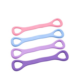 Bande de résistance en forme de 8 pour thérapie par vibration, 42 cm, pour étirements des épaules et du dos, yoga et fitness à domicile - Product Image 5