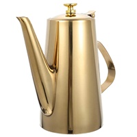 Botol Dispenser Minyak, Wadah Saus Cuka Zaitun, Panci Stainless Steel, Pitcher, Jug Kecap, Decanter Air, Wadah Penyimpanan Dapur Anti Tetes