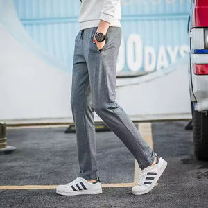 Özel düz Slim Fit OEM gençler <span class=keywords><strong>Sweatpants</strong></span> fransız Terry koşu pantolon erkekler <span class=keywords><strong>Jogger</strong></span> parça kargo pantolon - Product Image 4