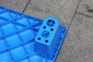 Palette en plastique de stockage d'entrepôt d'industrie plusieurs tailles palettes en plastique résistantes d'injection de HDPE - Product Image 3