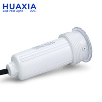 Projecteurs LED de piscine étanches IP68 sans niche en PC 12V 1,5 pouce RGBW de remplacement blanc chaud pour aménagement paysager avec télécommande CRI80