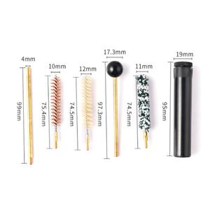 Kit de Limpiador de armas de fuego de 9mm con soporte OEM personalizable accesorios de cepillo de cánula para limpieza - Product Image 4