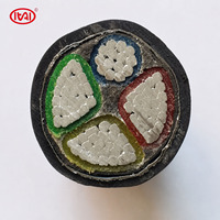 0,6/1KV 3/4/5 Adern STA Gepanzertes XLPE-Isoliertes PVC-Mantel Aluminium-Stromkabel für Industrielle Untergrund-Stromverteilung in Fabriken