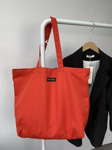 Sac fourre-tout de luxe en toile de coton magnifique du fournisseur, avec poignées, personnalisable, motif lettres pour enseignants, sacs d'étude pour étudiants - Product Image 3