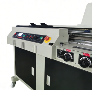 Machine <span class=keywords><strong>de</strong></span> <span class=keywords><strong>reliure</strong></span> automatique professionnelle informatisée à moteur, format A4, avec collage latéral, conception compacte - Product Image 2