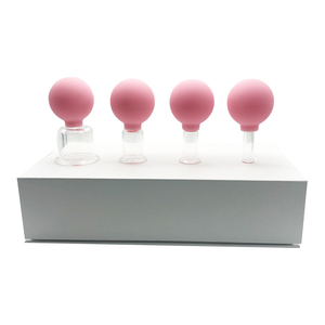 Ensemble de ventouses <span class=keywords><strong>en</strong></span> silicone de haute qualité pour massage sous vide, 4 ventouses - Product Image 5