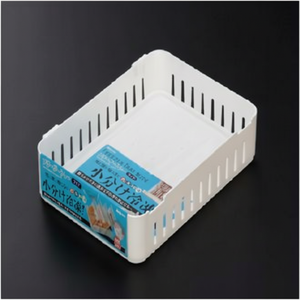 Inomata custodia bianca per congelamento larga pratici cestini - Product Image 1