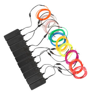 Luces Decorativas de Cable EL de 2 Metros para G30 Max M365 Pro, Tira de Luz Fría Impermeable para Patinete Eléctrico, Advertencia de Seguridad Nocturna - Product Image 6