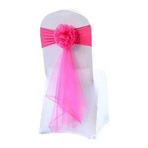 Nœuds de chaise dorés décoratifs pour mariage, nœuds de chaise en spandex pour mariage, nœuds de chaise pour concours de beauté et banquets - Product Image 6