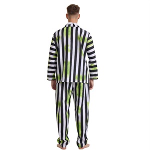 Disfraz de <span class=keywords><strong>Halloween</strong></span> Echo, disfraz de Michael Keaton, traje a rayas para hombre, poliéster - Product Image 4