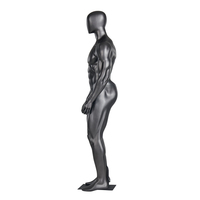 Mannequins sportifs masculins en fibre de verre, grande taille, corps entier, pas chers, pour la vente en gros