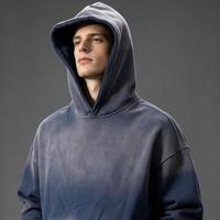 Hoodie Pria Ukuran Besar 3D Embossed, Hoodie Pria Polos 500 gsm Model Terbaru