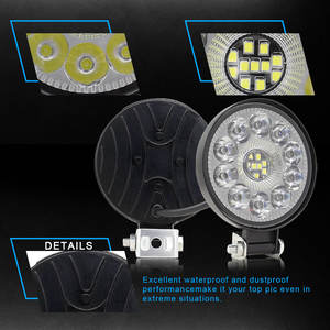 Luz de Trabajo LED Mini al por Mayor, 21SMD, Forma de Luz, Todoterreno, 6000K, 15W, 500 Lúmenes, 2 Años de Garantía, Accesorios para Coche, 12V Universal - Product Image 5