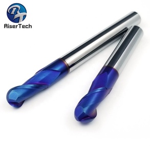 Máy Phay Cnc 4 <span class=keywords><strong>Mm</strong></span> HRC55/65, Máy Phay Phay Mũi Tròn Phủ Nano Xanh - Product Image 5