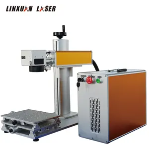 Vin mã cú đấm đèn bóng đèn 30 Wát xách tay Khắc sợi Laser đánh dấu máy mini phần cứng 2D