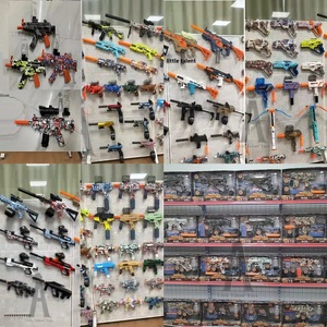 Pistola de Gel, Arma de Hidrogel, Gel Blaster, Pistola de Gel Metálica, M416, MP9, P90, UZI, MP5K, Armas de Juguete - Product Image 5