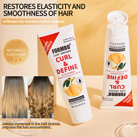 Esensi Tanaman Alami Menutrisi Rambut Kering Anti Kusut, Memberikan Volume Tinggi, Berkilau, dan Menata Rambut 250ml Krim Esensi Rambut Keriting