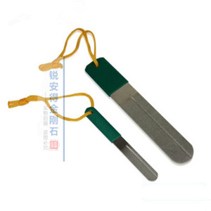 Diamond Fish <b>Hook</b> File 4 Inch Grinding Polishing Fishing Tackle Accessory Manual <b>Tool</b> - Product Image 1