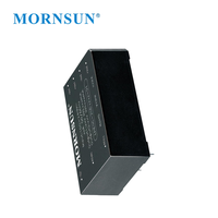 MORNSUN 5W Modul Konverter AC DC Output Ganda LHE05-20Dxx Catu Daya Pemasangan di Papan 85-264VAC Input Universal Modul Kompak