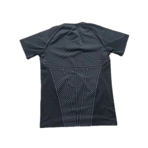 Camiseta Deportiva Personalizada con Logotipo de Marca Compartida para Hombre, de Secado Rápido, Transpirable y Elástica, Ajustada, de Manga Corta, para Gimnasio - Product Image 6