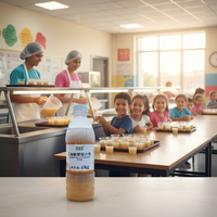 Diepvries Longan & Peer Puree Mengsel 100% Tropische Smaak Fruit Sap Bulk Leverantie Uit China Lage Kosten