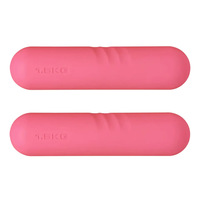Haltères réglables en fonte et silicone de 2 kg avec logo personnalisé pour la musculation, le yoga et le Pilates - Équipement de fitness pour la maison