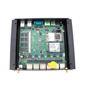 Eglobal Bureau industriel sans ventilateur 6 * LAN <span class=keywords><strong>2</strong></span> * COM 4 * USB Intel 7e génération Kabylake-U I3-7100U pour l'école de commerce Mini PC ordinateur - Product Image 6