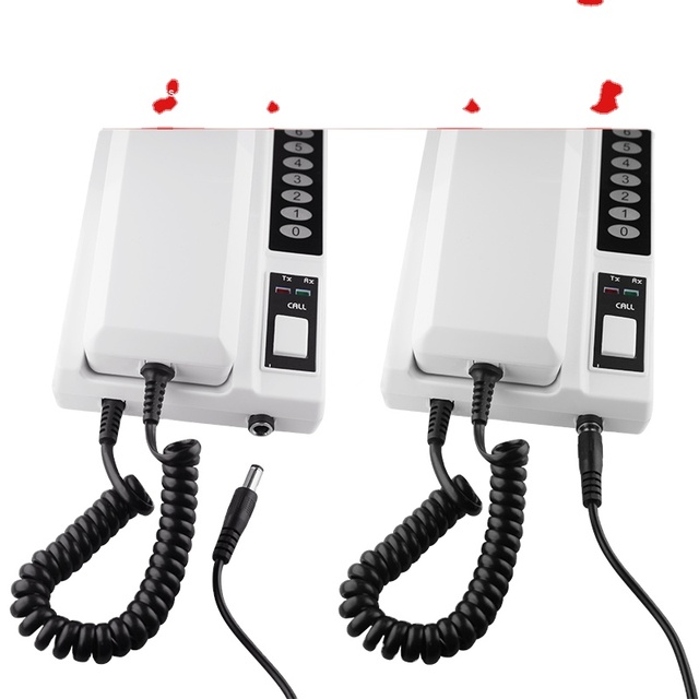 New Arrival CE FCC ROHS White Intercom Wireless with Two-way Intercom