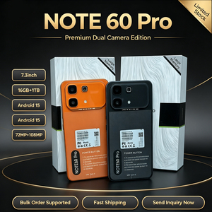 Nuevo Teléfono Inteligente Note 60 Pro 16GB+1TB 5G, 108MP, 7800mAh, Android 15, Desbloqueado, Doble SIM, Versión Global - Product Image 2