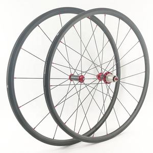 970g seulement SR24TSL roues en carbone Super léger 24 mm jante profonde R36 moyeu MAC aero 424 rayons <span class=keywords><strong>700</strong></span> 21C <span class=keywords><strong>vélo</strong></span> de route <span class=keywords><strong>roue</strong></span> de <span class=keywords><strong>vélo</strong></span> tubulaire - Product Image 6