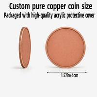 Pièce commémorative en cuivre fin 999 de 1 oz, motif elfe de la forêt enchantée, double face gaufrée, coffret cadeau, artisanat métallique, souvenir