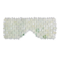 Masque de Sommeil en Jade 2026 – Masque Oculaire Rafraîchissant en Cristal Naturel, Masque Facial en Pierre de Jade et Quartz Rose pour le Sommeil (Vente en Gros)