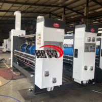 Imprimante flexographique d'occasion ZH-YSF-D à vendre, machine automatique de fabrication de boîtes en carton ondulé