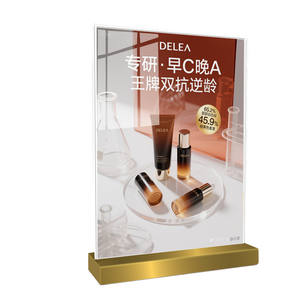 Estante de exhibición de menú de escritorio, restaurante, cancelación, tarjeta de menú, <span class=keywords><strong>precio</strong></span>, folleto, póster, estante, accesorios para bebidas - Product Image 2