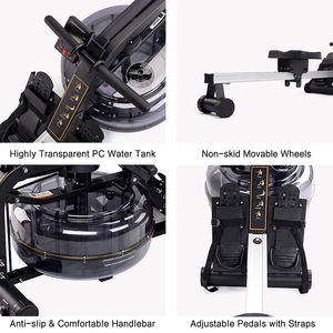Equipo de fitness comercial para interiores, máquina de <span class=keywords><strong>remo</strong></span> de agua de metal en posición sentada para gimnasios y clubes - Product Image 5