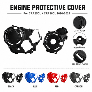 Nueva Cubierta Protectora de Motor Más Popular para Honda CRF250L <span class=keywords><strong>CRF300L</strong></span> 2020-2024, Cubierta de Cárter ABS Negra, Azul y Roja - Product Image 4