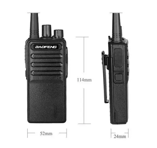 Grosir baofeng BF-C5 Walkie Talkie UHF mendukung Android Charger USB komunikasi radio dua arah